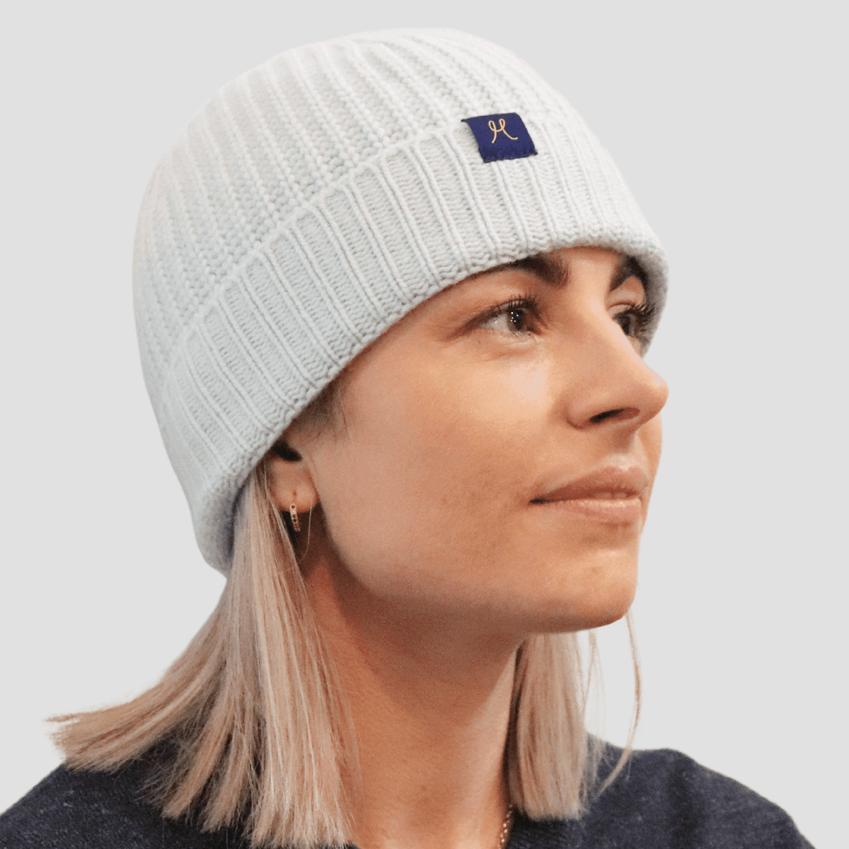Juliet Beanie - Mist (Seconds) - Hemprino
