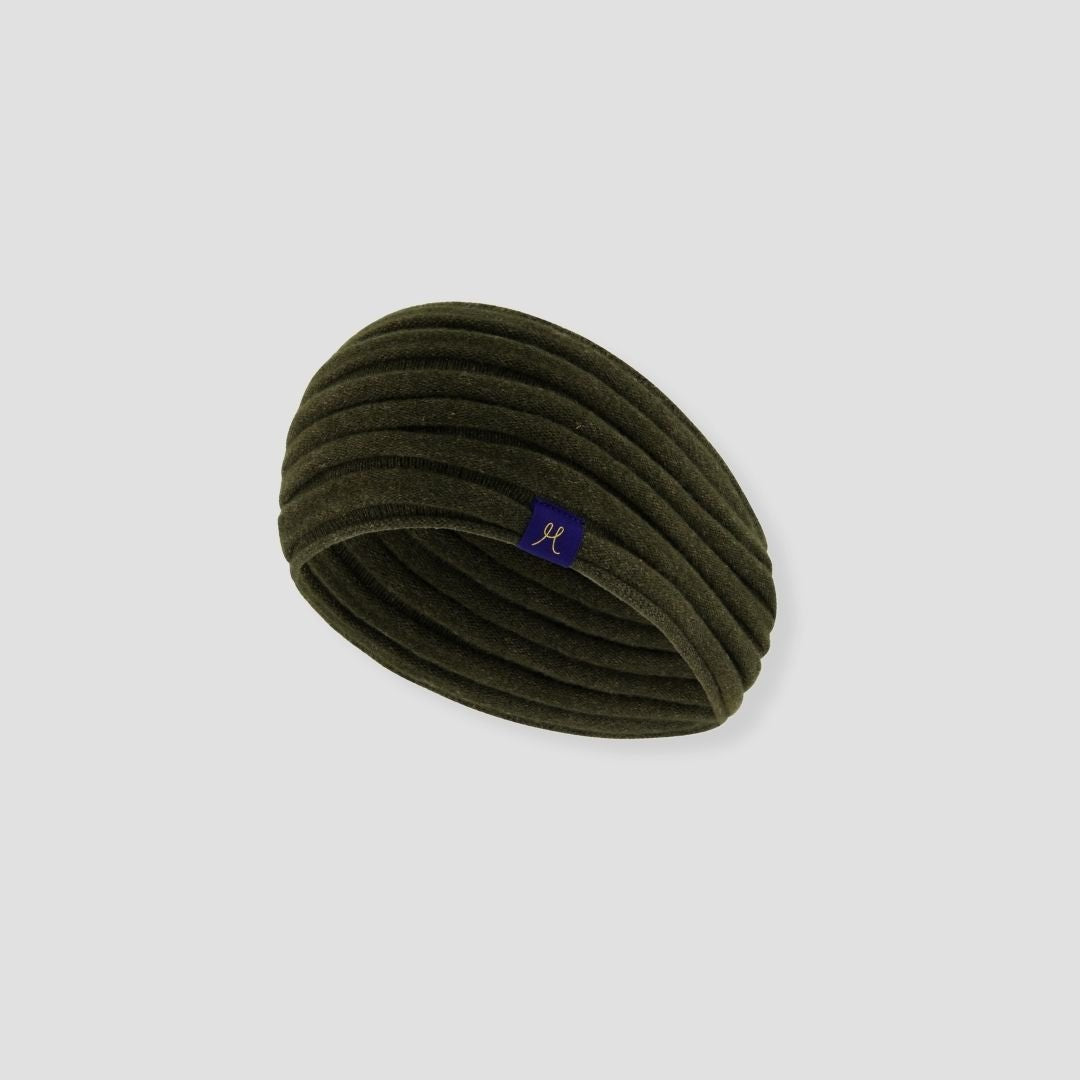 Merino & Hemp Headband - Kea Green - Hemprino