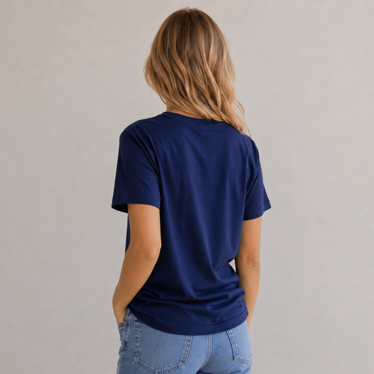 Unisex Hemp & Cotton T-Shirt - Navy (Seconds) - Hemprino