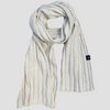 Hemprino™ Rib-knit scarf - Natural