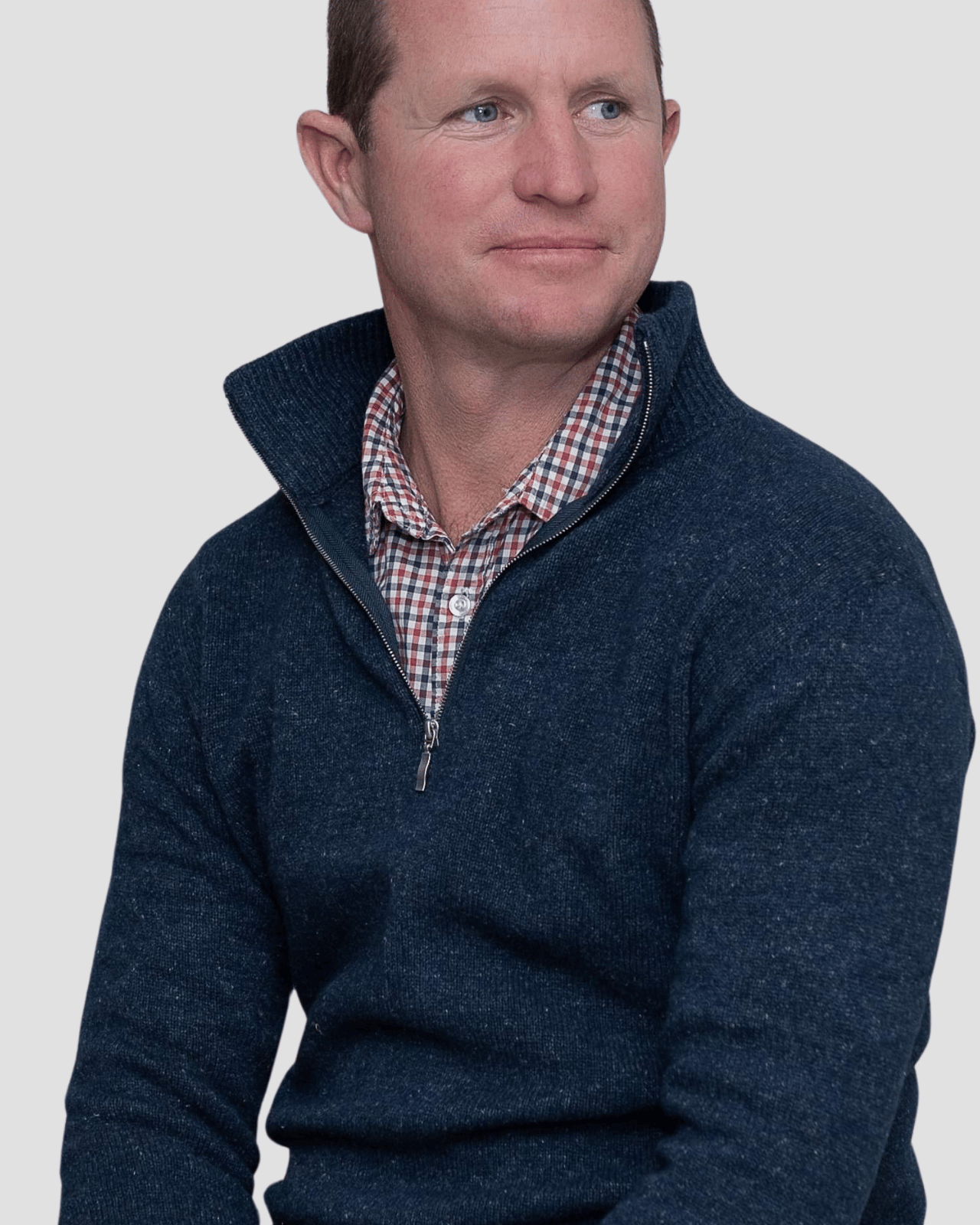 Quarter - Zip M - Navy - Hemprino