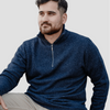 Hemprino™ Quarter-Zip - Navy
