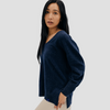 Hemprino™ Women's V-Neck - Navy