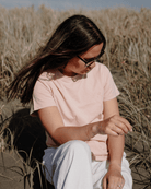 Women's Hemp Cotton Tee - Pink - Hemprino