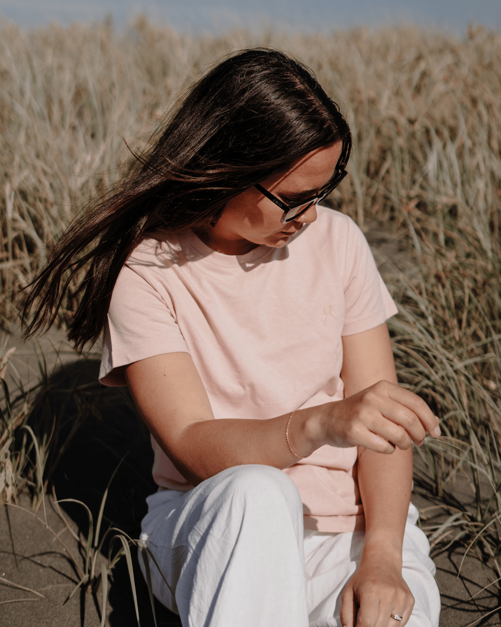 Women's Hemp Cotton Tee - Pink - Hemprino
