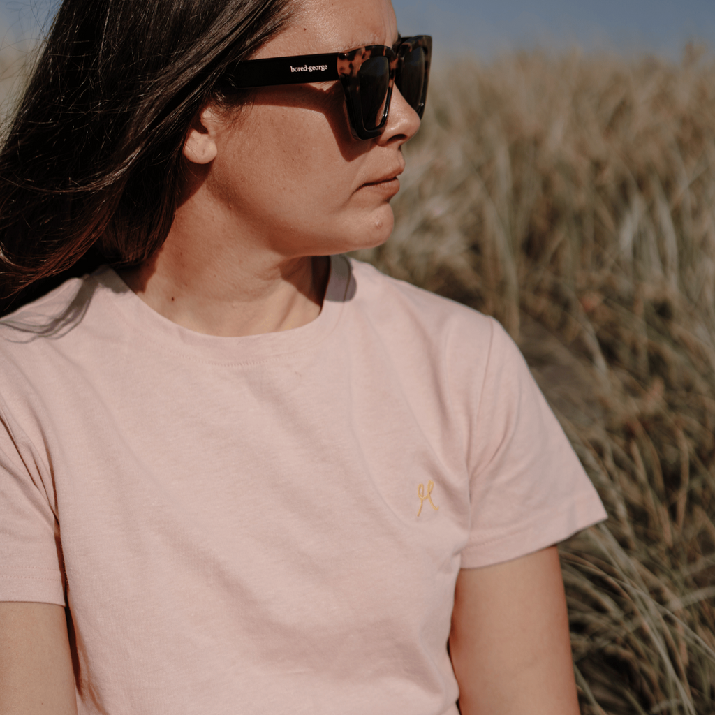Hemprino Tshirt Pink - hemp & cotton