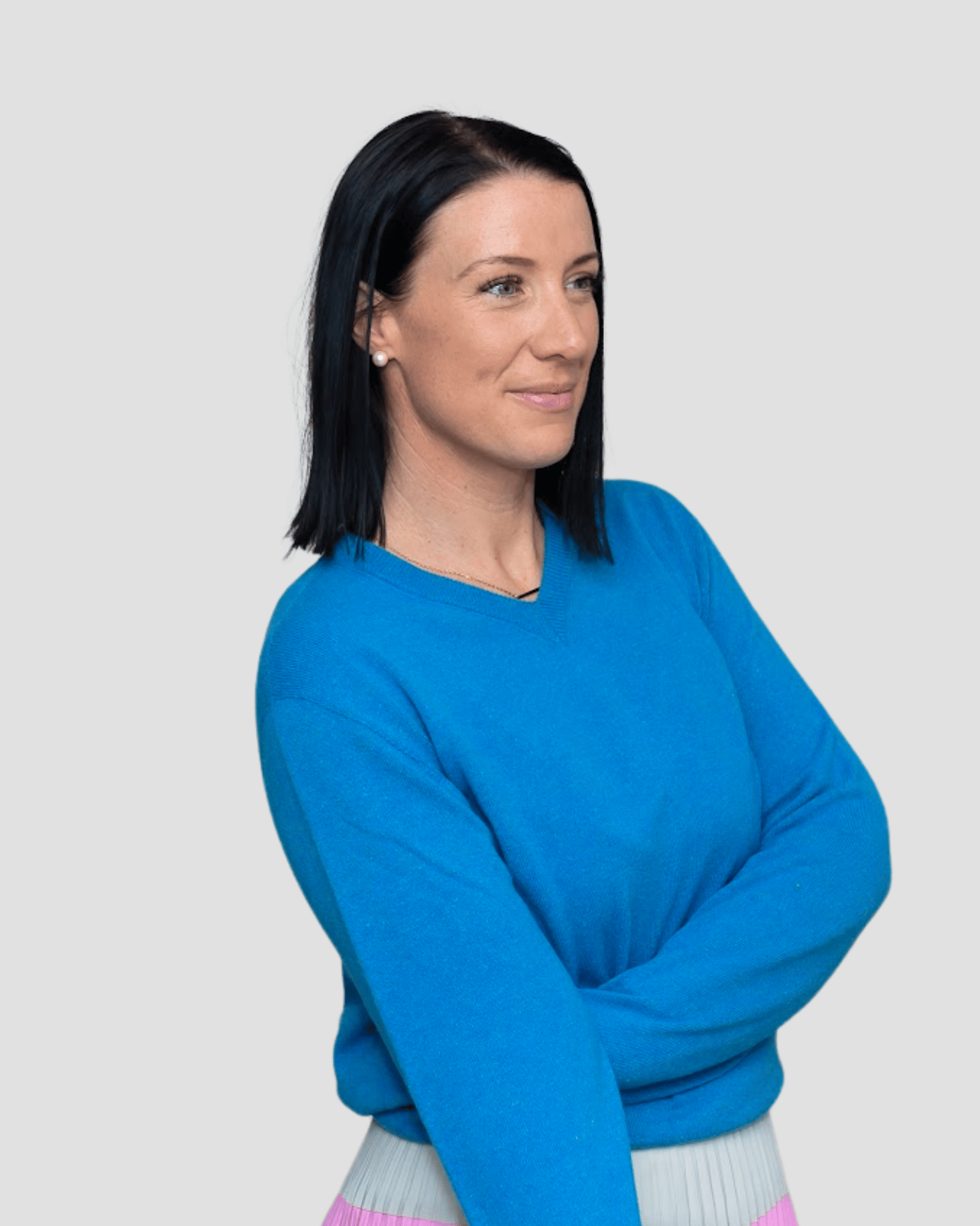 Hemprino™ Classic V-neck - Rakaia Blue