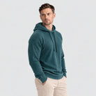 Men's Merino & Hemp Hoodie - Teal [XL only] - Hemprino