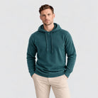 Men's Merino & Hemp Hoodie - Teal [XL only] - Hemprino