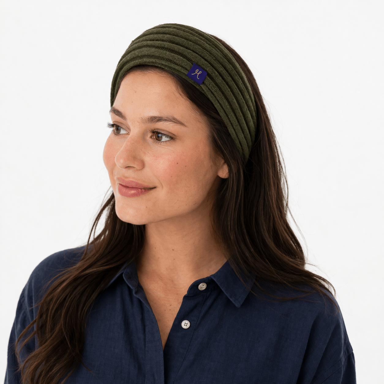 Merino & Hemp Headband - Kea Green - Hemprino