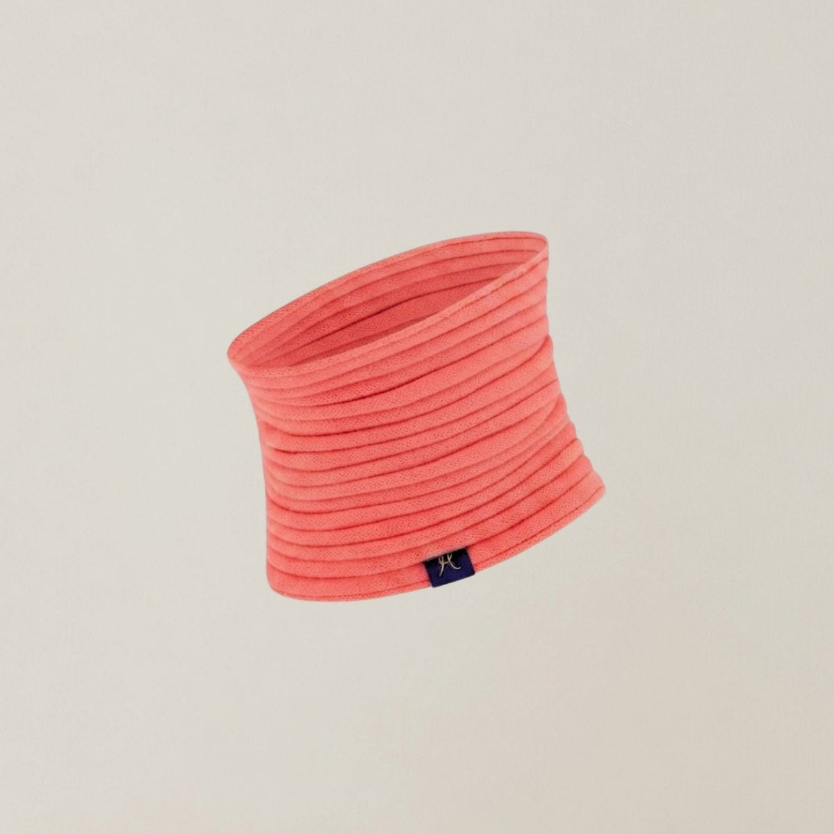 Merino & Hemp Neckwarmer - Coral - Hemprino