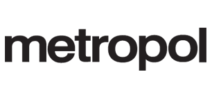 Logo of 'metropol' on a white background