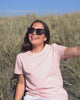 Womens Hemp Tshirt = Pink